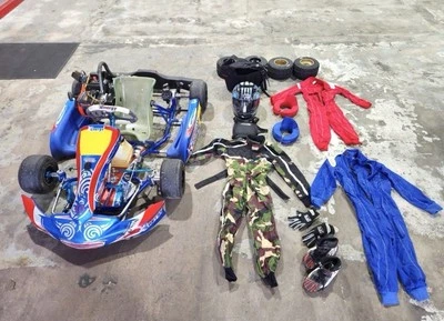 CHASIS Y MOTOR GOKART COMPLETO ENERGY CORSE STORM Foto 1 de 4