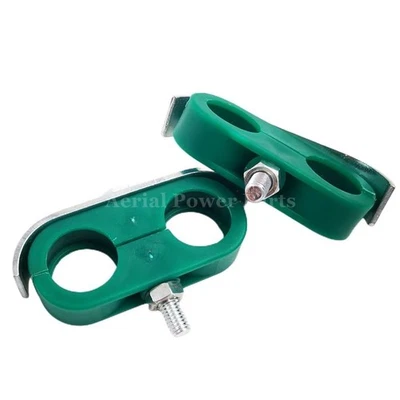 1001094301 Clamp Cable Twin for JLG Scissor Lift 2030ES 2630ES 2646ES 3246ES - Image 1 of 4