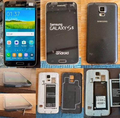 Samsung Galaxy S5 SM-G900F Dual-Sim Smartphone SimLock-frei Handy - Bild 1 von 4