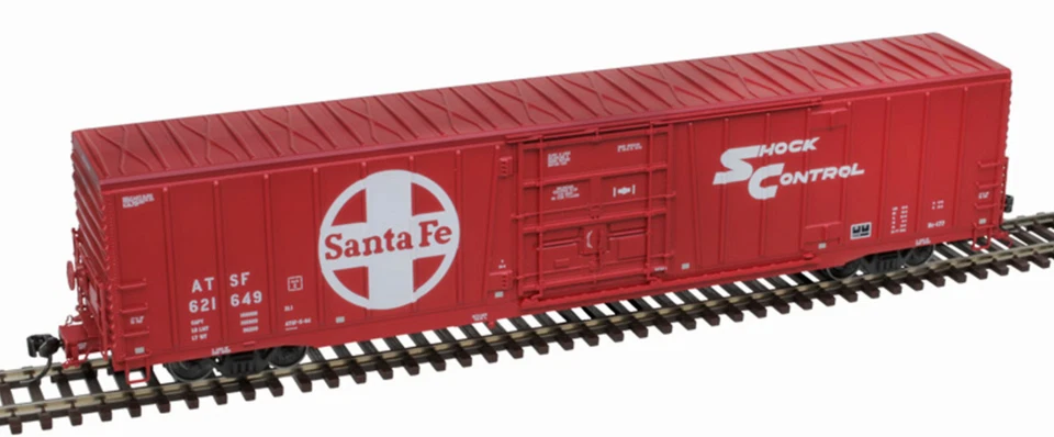 Atlas Master Line HO Scale Santa Fe ATSF #621930 Bx-177 60' Box Car 20-007-300 - Image 1 of 1