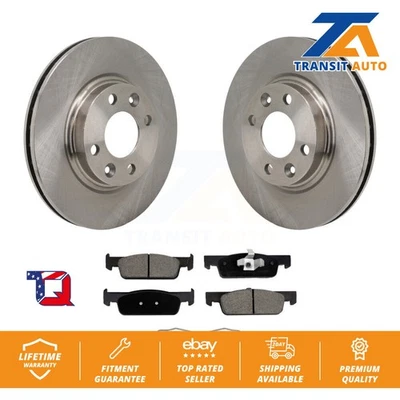 [Front] Disc Brake Rotors And Ceramic Pads Kit For Smart Fortwo EQ fortwo - Image 1 of 4