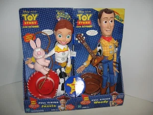 Vintage Disney Pixar Toy Story Woody & Jesse Dolls Bonus 2 Pack Rare Hard 2 find - Picture 1 of 10