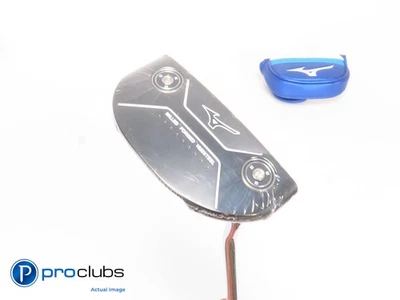 NEW Mizuno M-CRAFT 3 Milled Double Bend Black Ion 34" PUTTER w/Cover 433713 - Image 1 of 4