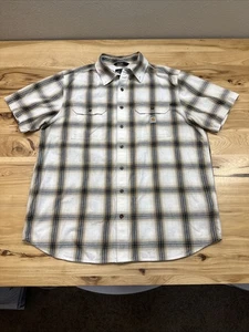 Camisa a Cuadros Carhartt 104625 Calce Suelto Cambray Manga Corta Talla XL Alta - Imagen 1 de 6