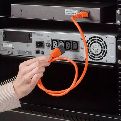 5 Meter Power Extension Cable IEC Male to Female Kettle Lead C14/C13 - Image 1 of 4