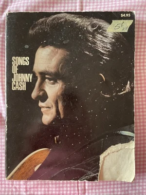 Canciones de Johnny Cash Songbook (1970 Dial Press PB: música y letras de piano/guitarra) Foto 1 de 4