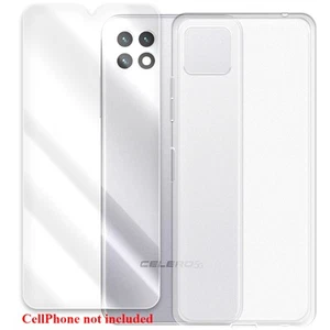 Premium Tempered Glass Screen Protector Gel Shell Case for Celero 5G WTCELERO5G - Picture 1 of 6