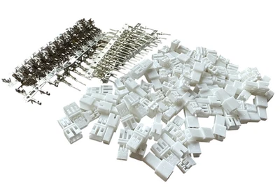 JST-PH 2.0mm 2Pin Connector Housing Crimp Pin 50 Set for RC FPV Drone 3D Printer - Image 1 of 4