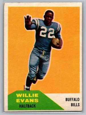 1960 Fleer #65 Willie Evans - Image 1 of 2