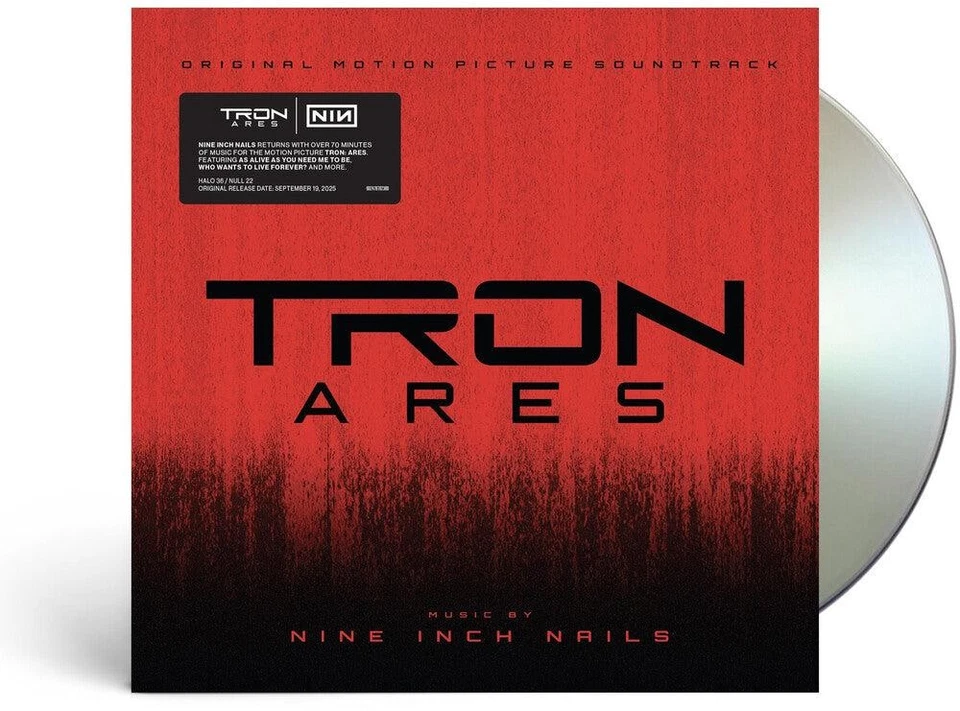 Nine Inch Nails - Tron: Ares (Original Soundtrack) [CD] Music CD Foto 1 de 1