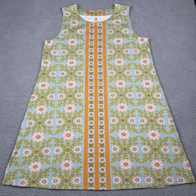 Vestido Spartina 449 Lulie Shift Mujer XXL Cuerno de Miel Floral Retro Mod Años 60 Elastizado Foto 1 de 4