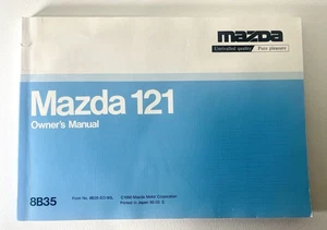 Manual del propietario Mazda 121 8B35 manual original de fábrica - ¡ENVÍO CON SEGUIMIENTO GRATUITO! - Imagen 1 de 4
