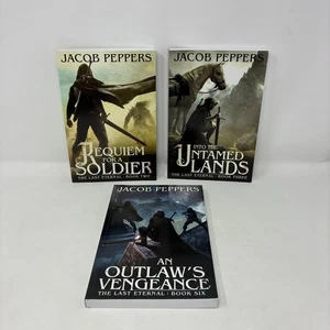 Jacob Peppers The Last Eternal Lot of 3 Books 2 3 and 6 Requiem Untamed Lands - Picture 1 of 6