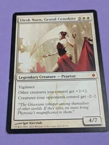MTG Magic: New Phyrexia: Elesh Norn, Grand Cenobite #9/175 Mythic - LP - Picture 1 of 2