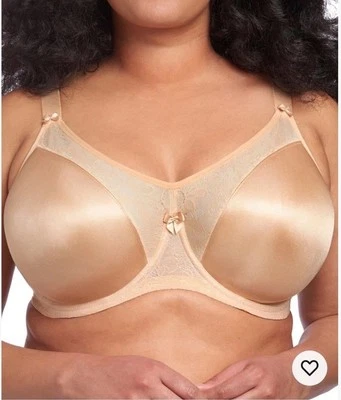 NEW Goddess 48G Bra YVETTE Back Smoothing Underwire Sand/Beige 6750 NWT F25 - Image 1 of 2