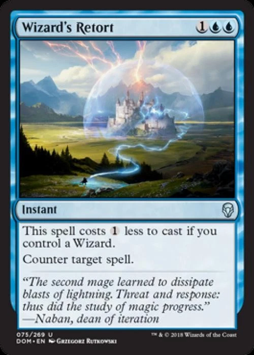 Wizard's Retort - Light Play MTG Dominaria - Image 1 of 1
