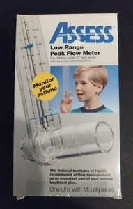 Peak Flow Asthma New Assess Low Range Meter - Picture 1 of 6