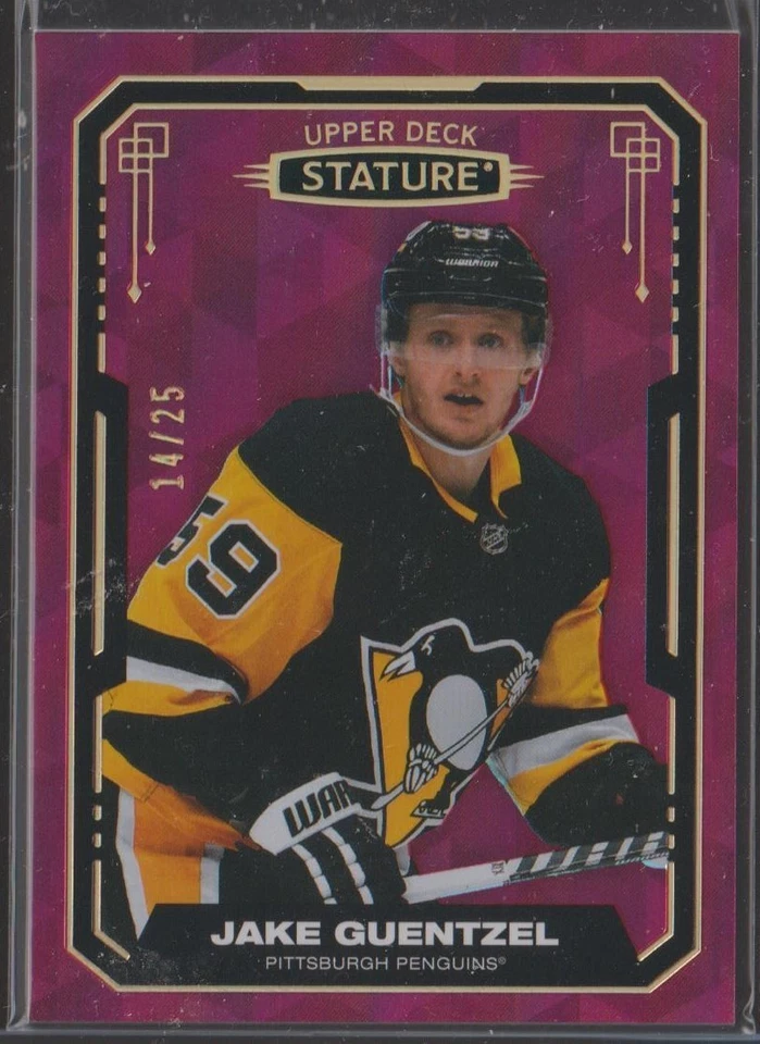 2021-22 STATURE - JAKE GUENTZEL - RED /25 - Image 1 of 2