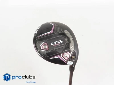 Ladies Cobra KING LTDx MAX 18.5* 3 WOOD Blk/Pink- Riptide 40g Ladies Flex 410743 - Image 1 of 4
