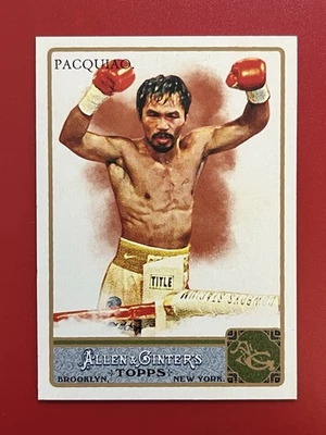 Manny Pacquiao 2011 Topps Allen & Ginter #262 RC! - Image 1 of 2
