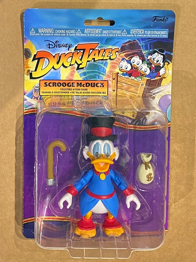 Figura de acción coleccionable DuckTales UNCLE SCROOGE Funko clásico Disney tarde Foto 1 de 4