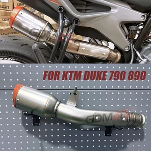 For KTM DUKE790 Duke 890 Slip-On Motorcycle Exhaust System No Silencer Included - Picture 1 of 21