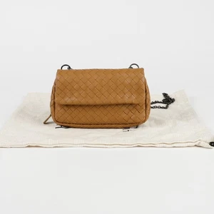 Bottega Veneta Intrecciato Mini Chain Shoulder Crossbody Bag 310774 139794052 - Picture 1 of 10