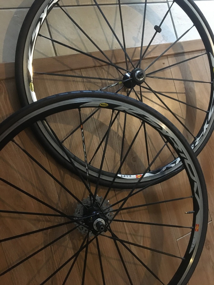 MAVIC KSYRIUM SSC クリンチャー　ジャンク mavic キシリウム KSYRIUM SL SSC シルバー クリンチャー 後期