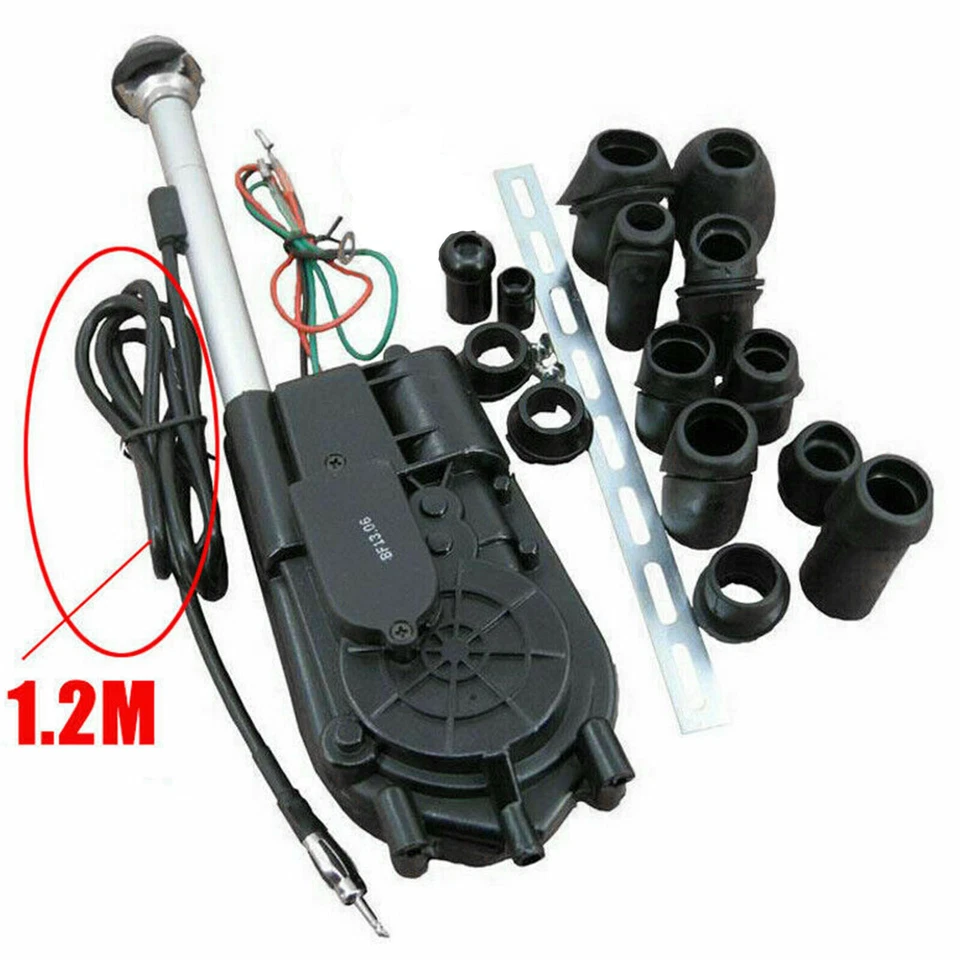Kit de antena de alimentación automática para automóvil Mercedes Benz W140 W126 W124 W201DC12V EE. UU. Foto 1 de 4