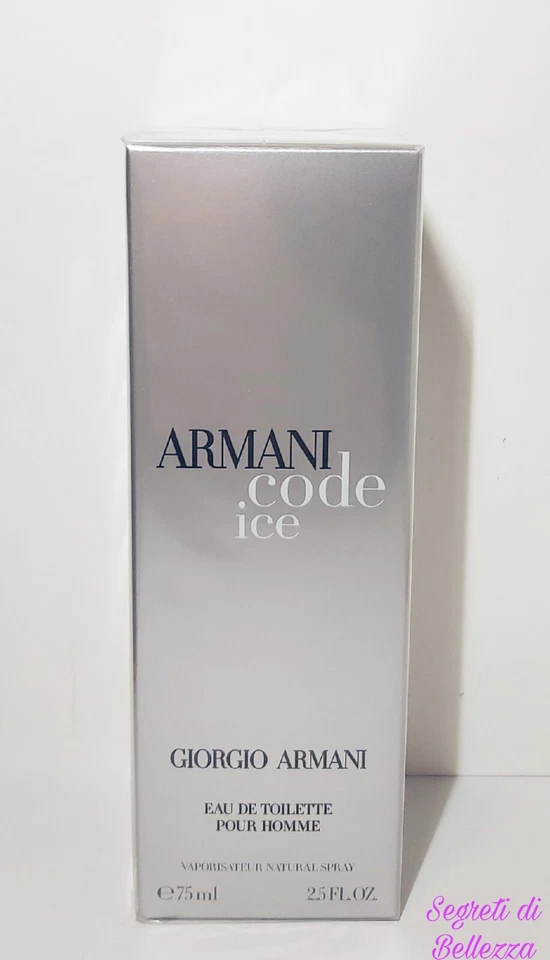 ARMANI CODE ICE EAU DE TOILETTE FÜR HERREN 75 ML SPRAY - Bild 1 von 4