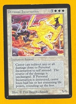 MTG PERSONAL INCARNATION Beta (OldManMTG 009-359) - Image 1 of 4