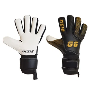 GISIX EFFECT 25 GUANTI PORTIERE ALLENAMENTO G155 GOALKEEPER GLOVES Nero - Foto 1 di 1