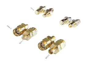 Adaptador conXmate SMA-J/K a MCX-J/K 50Ω máx. 6 GHz/máx. 300V(rms) clasificación V - Imagen 1 de 5