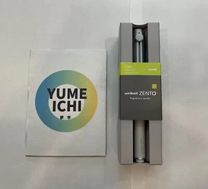 Uniball ZENTO signature model silver 0.38mm Mitsubishi Pencil Japan NEW - Picture 1 of 4