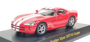 1/64 Kyosho DODGE VIPER SRT-10 COUPE RED diecast car model - Picture 1 of 3