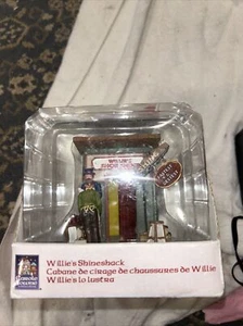 New 2008 Lemax Carole Towne Collection WILLIE SHINESHACK 83698 Christmas Village - Picture 1 of 1