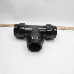 Compression Tee Black 1-3/4" - Picture 1 of 4