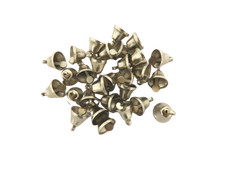 11 Mm Silver Liberty Bells For Crafts - Lot Of 150 Bells