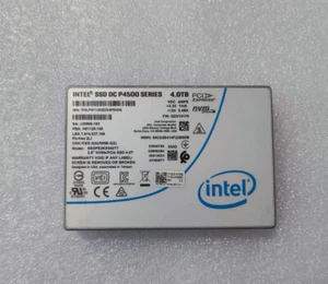 INTEL DC P4500 4TB 6G SFF 2.5" TLC NVME PCIE U.2 SOLID STATE DRIVE - Afbeelding 1 van 2