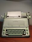 VERY NICE! 1960 Swiss made Hermes Ambassador Typewriter Desktop Model Vintage