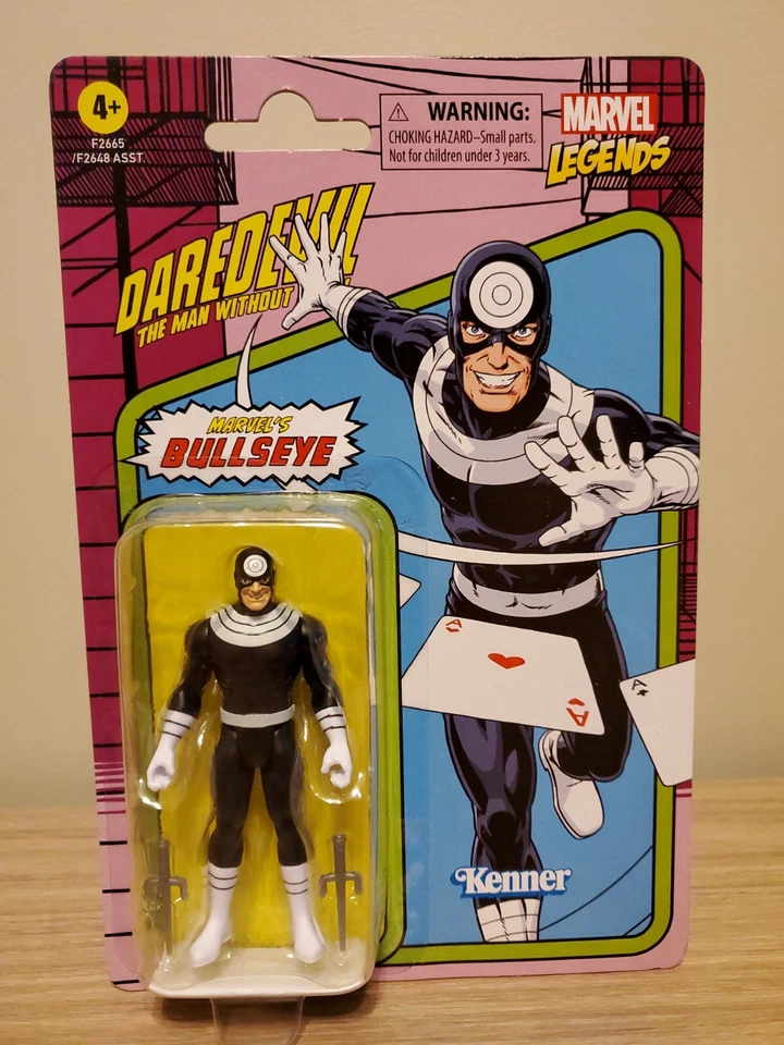 2021 Marvel Hasbro Legends 3.75-inch Retro 375 Collection Bullseye Unpunched