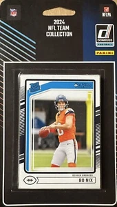 Denver Broncos 2024 Donruss Factory Team Set Estime Bo Bix Rated Rookie Card 369 - Picture 1 of 7