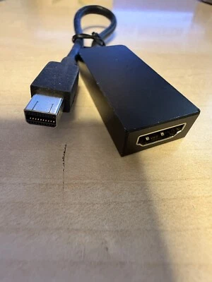 Microsoft 1553 Mini DisplayPort to HDMI Adapter Surface 3 Pro 3/4 OEM GENUINE - Image 1 of 2