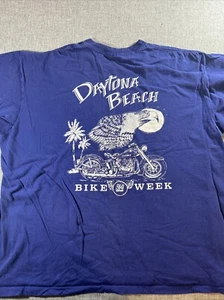 Camisa Harley Davidson 3XL De Colección Años 90 Bicicleta Semana Holoubek Bicicleta Cuadrada Puntada Única - Imagen 1 de 19