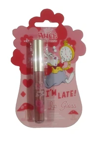 Disney Alice In Wonderland I'm Late Lipgloss-High Shine-New In package - Picture 1 of 2