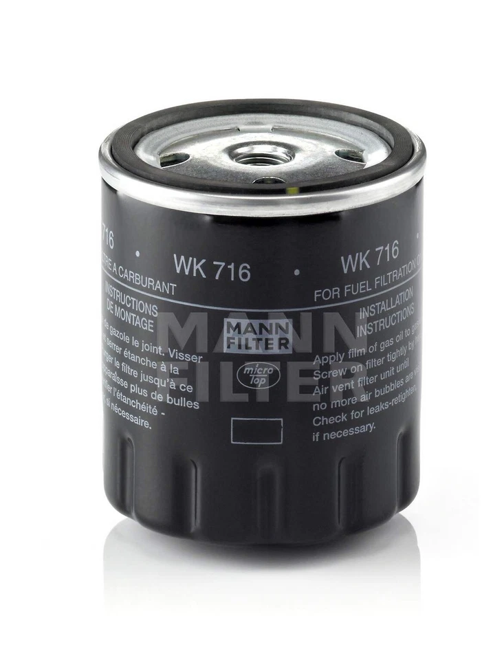 Elemento de cartucho de filtro de combustible diésel tipo giratorio OEM MANN para Mercedes 240 300 Foto 1 de 1