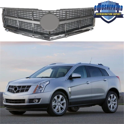 For 2010 2011 2012 Cadillac SRX Front Bumper Upper Grille ABS Plastic Grill Foto 1 de 4