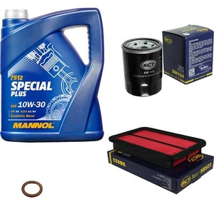 Pacchetto ispezione SCT Germany MANNOL Special Plus 10W-30 5L per Mazda MX-6 2.5 - Foto 1 di 7