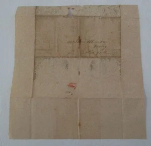 1825 Letter Addressed to Hurley from Kingston, Ulster County NY, Re: Account - Picture 1 of 2