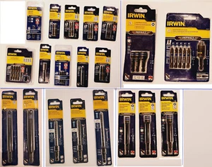 Irwin Drill Bits Impact Socket Magnetic Nutsetter Tapcon Masonry Bit-Choose Set - Picture 1 of 30